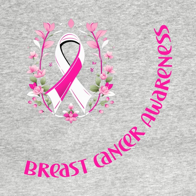 Breast cancer awareness support fighter warrior by Edgi